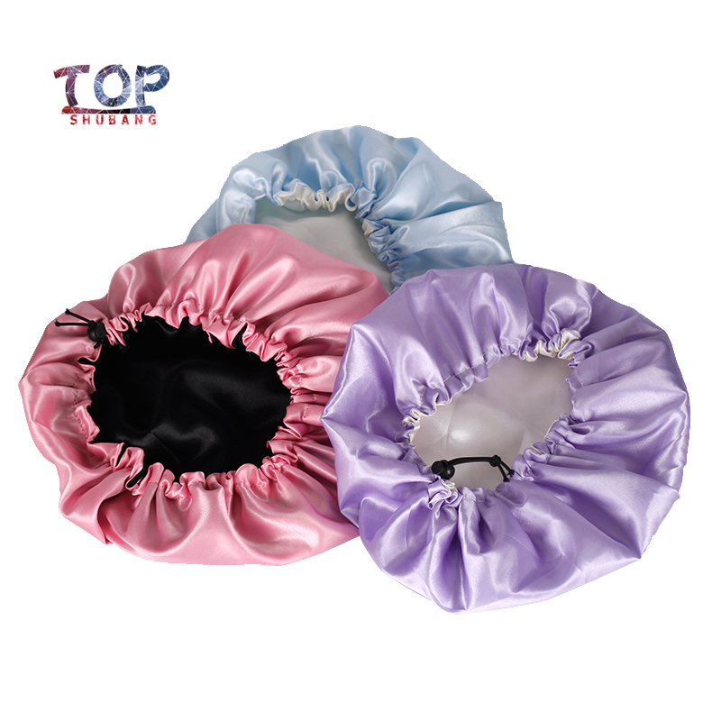 Customized Logo Double Layer Adjustale Reversible With Drawstring Baby Satin Silk Hair Protect Sleeping Cap Bonnet
Customized Logo Double Layer Adjustale Reversible With Drawstring Baby Satin Silk Hair Protect Sleeping Cap Bonnet