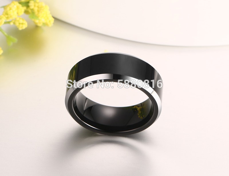 1PC 8MM Black Tungsten Carbide Men's Finger Ring, Fashion Wedding Engagament Jewelry Ring Gift For Husband/Boyfriend
1PC 8MM Black Tungsten Carbide Men's Finger Ring, Fashion Wedding Engagament Jewelry Ring Gift For Husband/Boyfriend