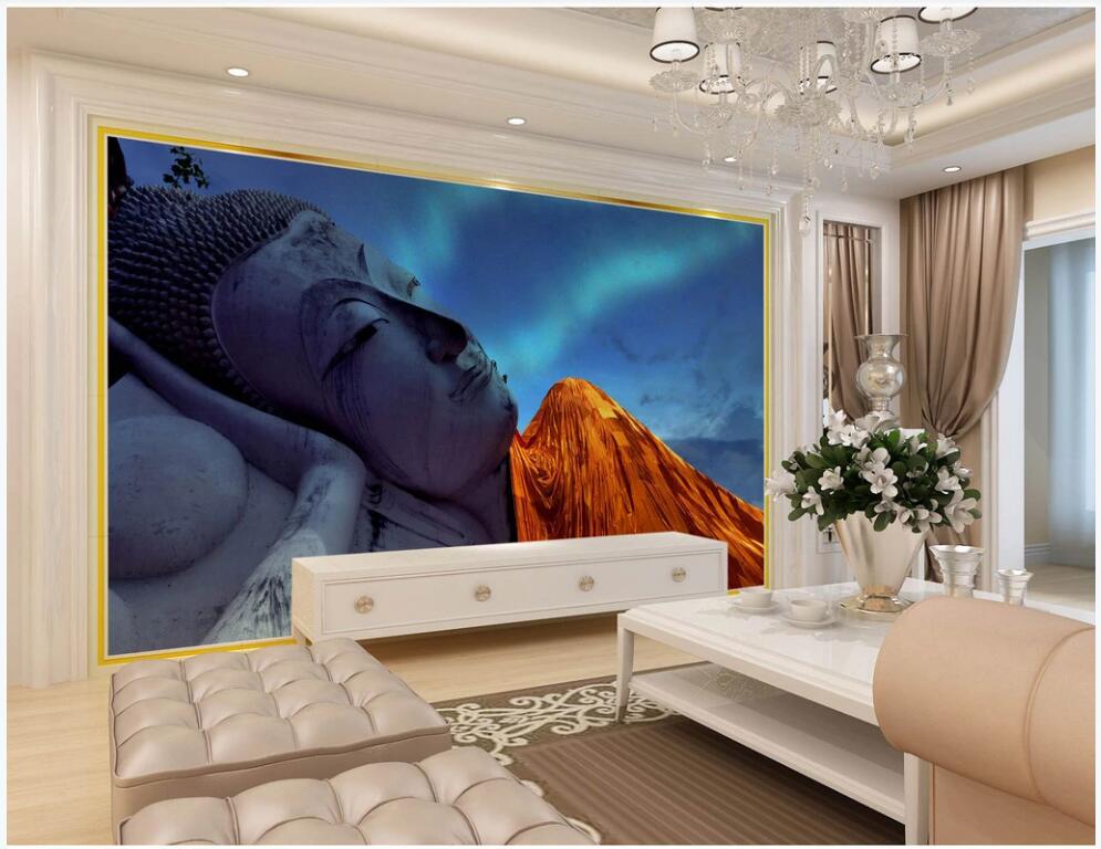 3d wallpaper custom photo mural on the wall Thai style sleeping buddha deity Sakyamuni golden robe 3d wall murals wallpaper for living Room, Non-woven wallpaper
3d wallpaper custom photo mural on the wall Thai style sleeping buddha deity Sakyamuni golden robe 3d wall murals wallpaper for living Room, Non-woven wallpaper