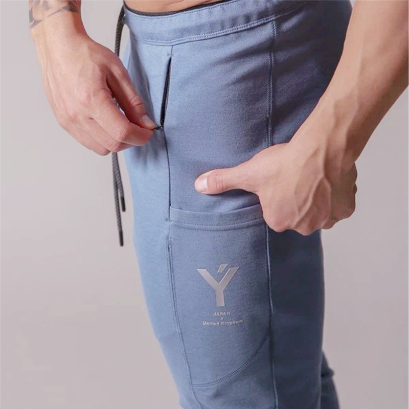 2020 LYFT Mens Sweatpants Joggers Running Sports Jogging Pants Men Trouser Tracksuit Gym Pants Fitness Bodybuilding Men Pants T200815