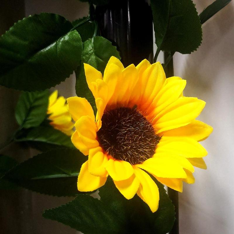 Artificial Sunflowers Vine 10 Big Sun Flowers Home Pipe Winding Strips Decoration Rattan Flowers Home Decoration Accessories