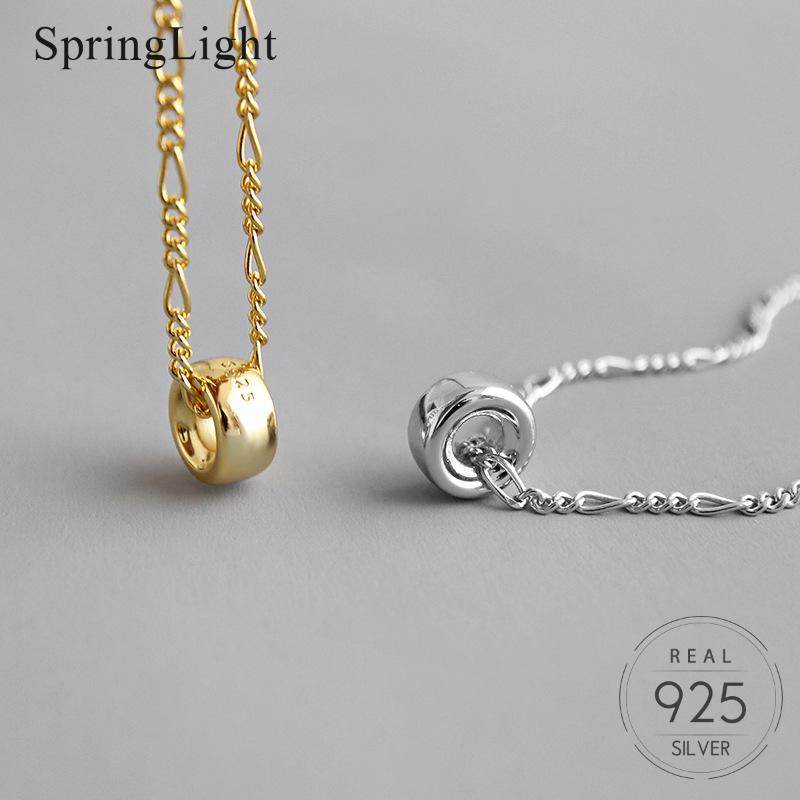 Springlight Simple Moving Round Bead Necklace Korean Ins Style 925 Sterling Silver Necklace Minimalist Stylish Shining Jewelry
Springlight Simple Moving Round Bead Necklace Korean Ins Style 925 Sterling Silver Necklace Minimalist Stylish Shining Jewelry