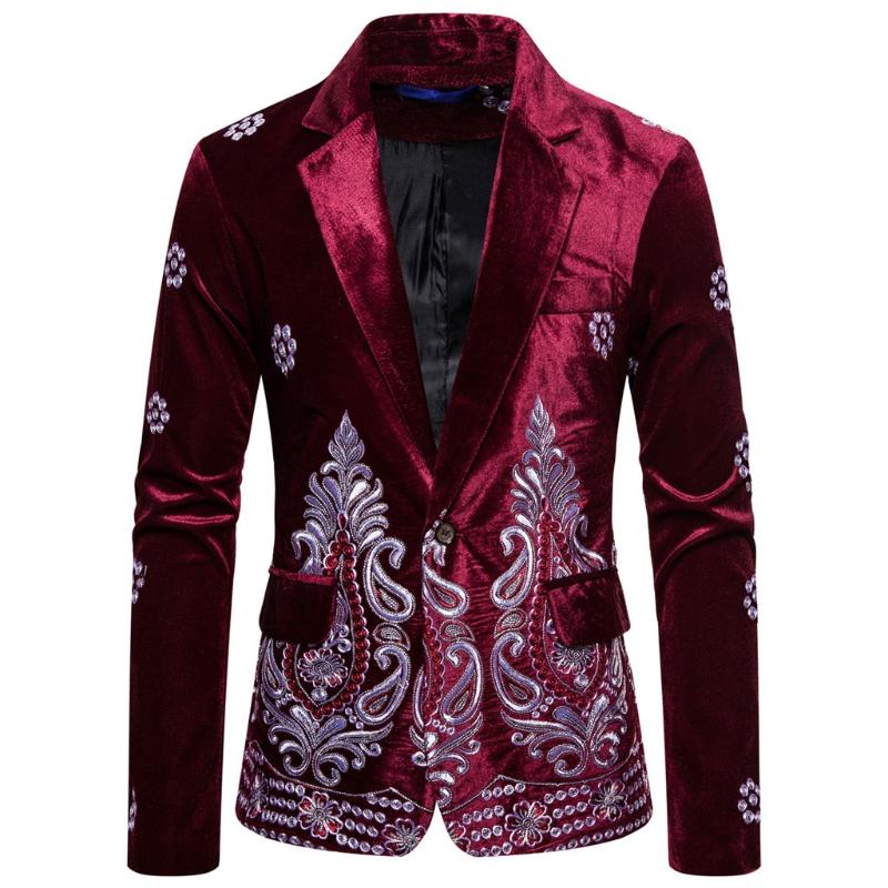 Mens Suits Jacket Stamping Solid Printed Business Wedding Party Men Brand Casual Slim Fit Business Blazer Masculino Coat Tops, Black
Mens Suits Jacket Stamping Solid Printed Business Wedding Party Men Brand Casual Slim Fit Business Blazer Masculino Coat Tops, Black