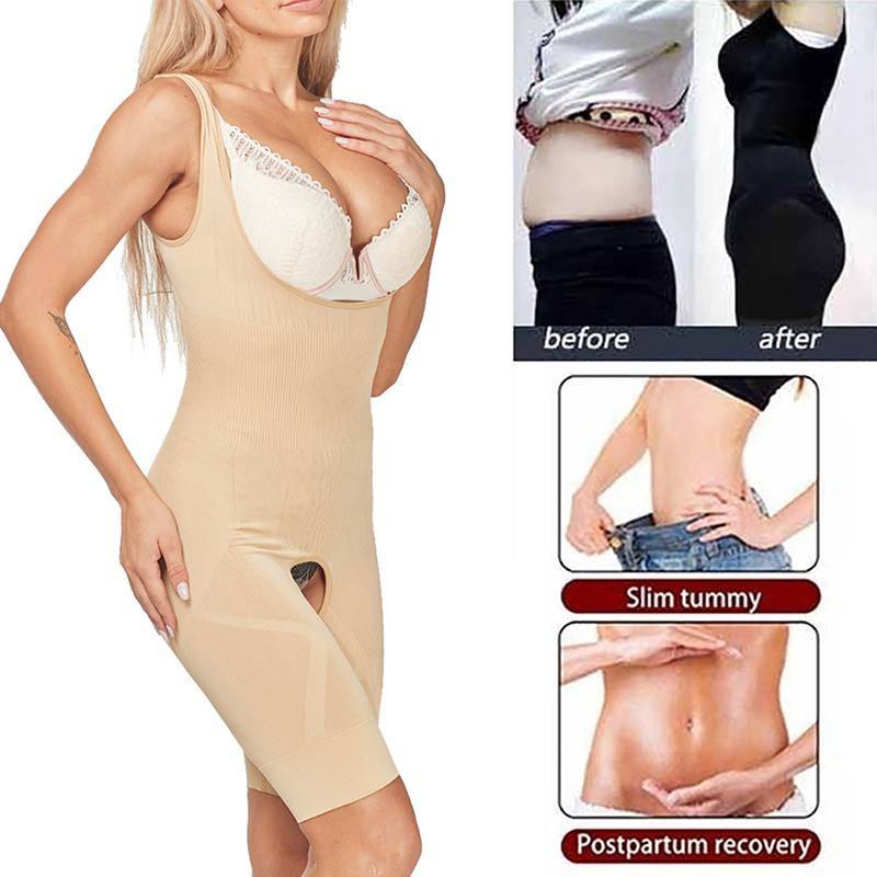 Women Full Body Shaper Seamless Firm Control Faja Waist Cincher Underbust Waist Trainer Corset Girdle Bodysuit Shapewear, Color 1
Women Full Body Shaper Seamless Firm Control Faja Waist Cincher Underbust Waist Trainer Corset Girdle Bodysuit Shapewear, Color 1