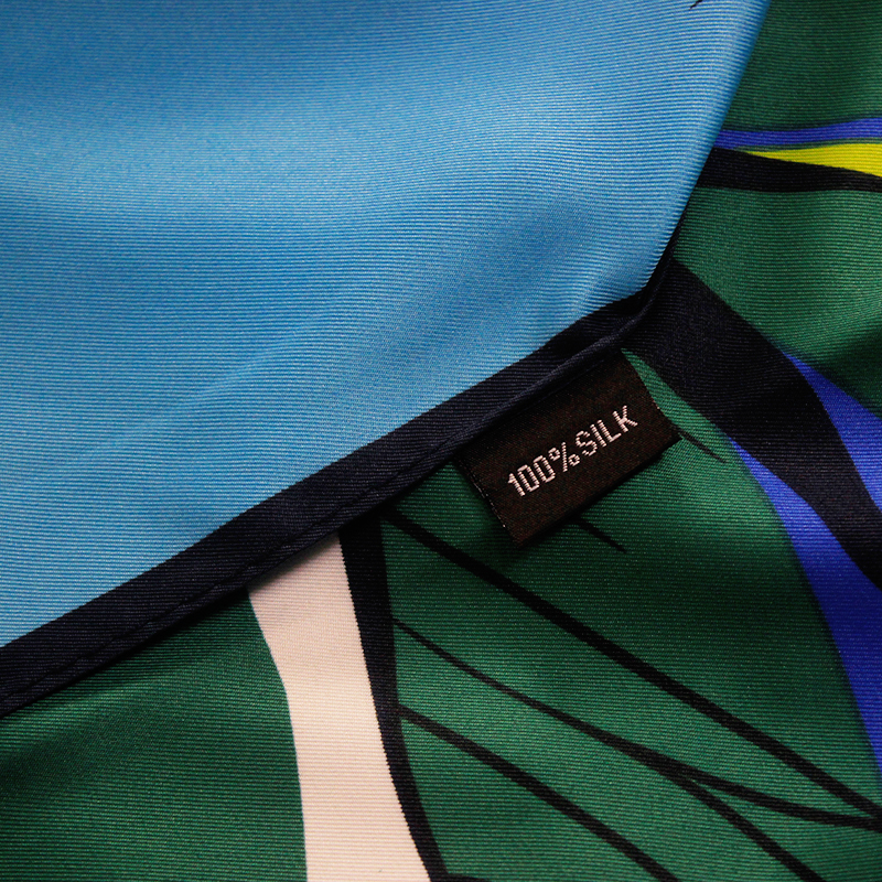 Head Scarf 130 Sauqre Silk Scarf Top Flower Print Bandana Vintage Neck Foulard Femme Headwrap Versatile Accessory