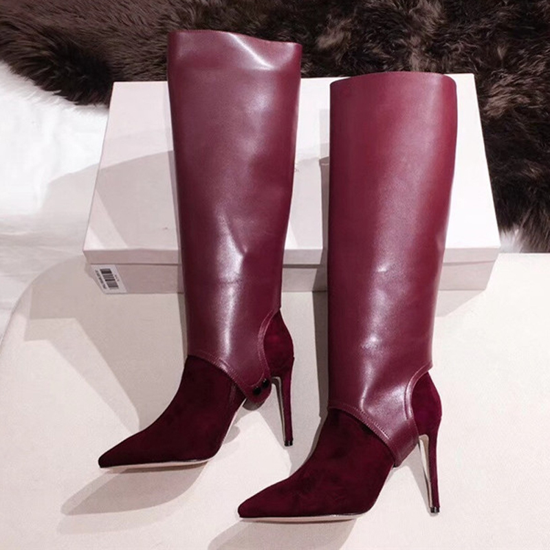 YECHNE Fashion Women Knees High Lairs Women Mid-calf Laarzen Shoes Sexy Punch Shoe Mid-calf Laarzen Right Upper, Black
YECHNE Fashion Women Knees High Lairs Women Mid-calf Laarzen Shoes Sexy Punch Shoe Mid-calf Laarzen Right Upper, Black