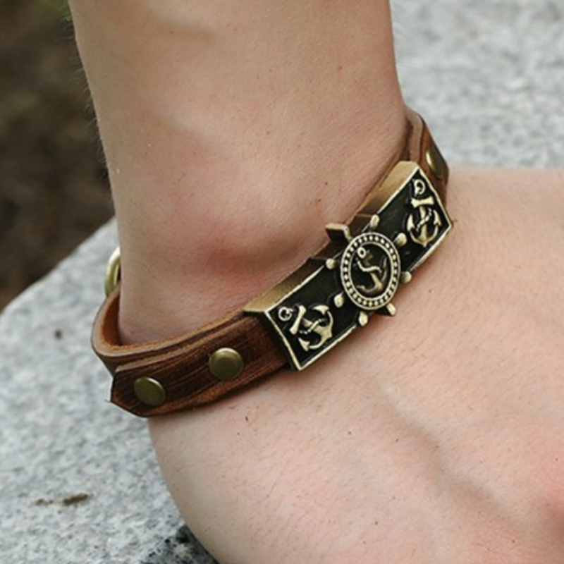 CIBOCIBO Punk Anchor Men Bracelet Luxury Leather Retro Wristband Braided Rope Bracelet Men Vintage Pulsera Hombre 2020 Gifts
CIBOCIBO Punk Anchor Men Bracelet Luxury Leather Retro Wristband Braided Rope Bracelet Men Vintage Pulsera Hombre 2020 Gifts