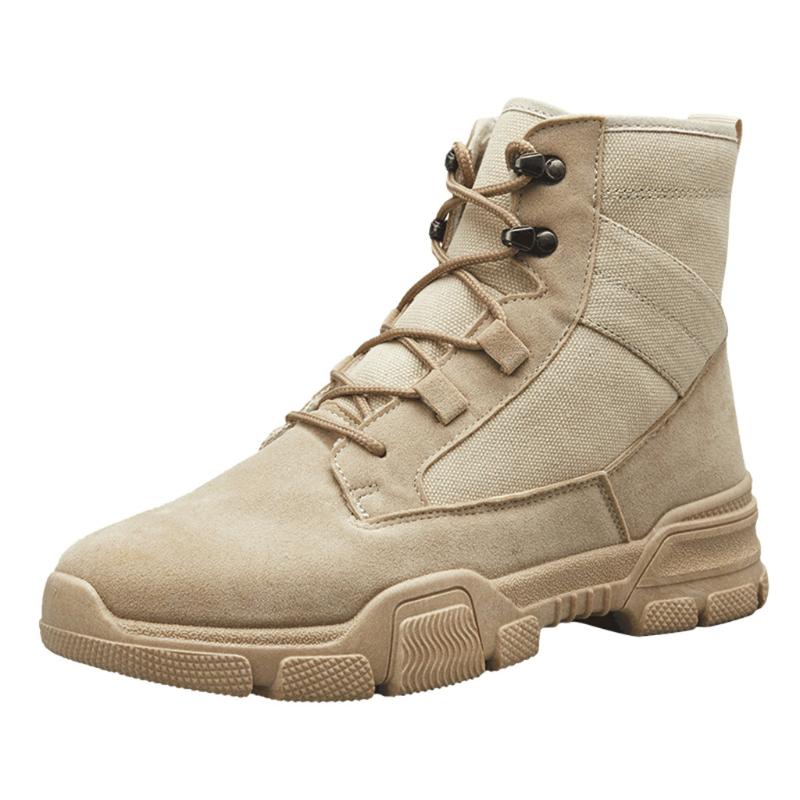 2020 men's shoes British style solid color casual boots round head with high-top non-slip wear-resistant tooling shoes, Black
2020 men's shoes British style solid color casual boots round head with high-top non-slip wear-resistant tooling shoes, Black