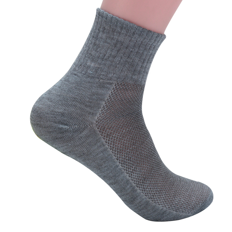 6 Pairs/lot Men Socks Summer Solid Color Mesh Male Short Sock Durable Breathable Anti-static Black Male Sock Calcetines meias, B white
6 Pairs/lot Men Socks Summer Solid Color Mesh Male Short Sock Durable Breathable Anti-static Black Male Sock Calcetines meias, B white