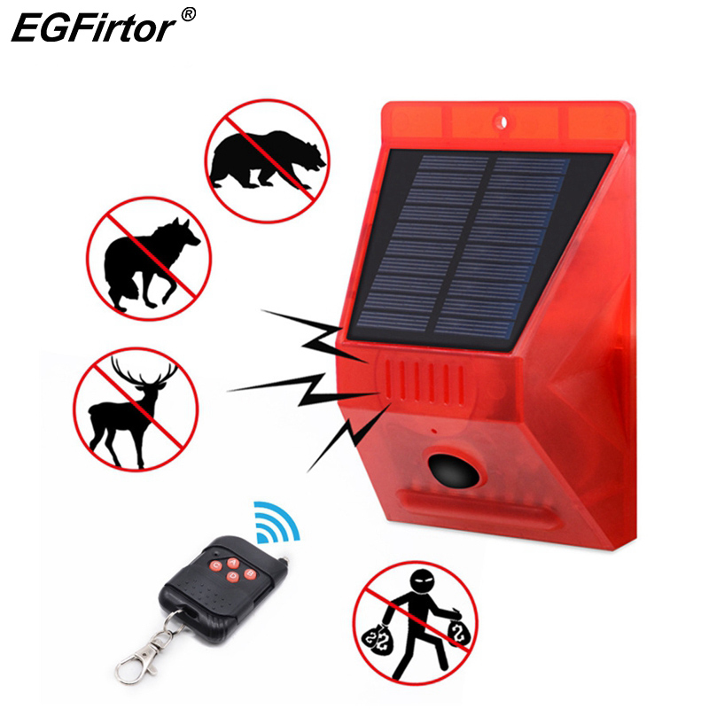 PIR Motion Sensor Solar Alarm Lamp Anti-Pet Function Yard Garden Siren With Strobe Remote Control Security Solar Power Light
PIR Motion Sensor Solar Alarm Lamp Anti-Pet Function Yard Garden Siren With Strobe Remote Control Security Solar Power Light