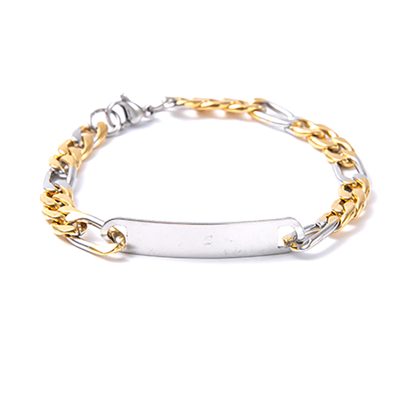 bracelet mens fashion jewelry fashion simple wild glossy stainless steel between gold titanium steel hip hop bracelet
bracelet mens fashion jewelry fashion simple wild glossy stainless steel between gold titanium steel hip hop bracelet
