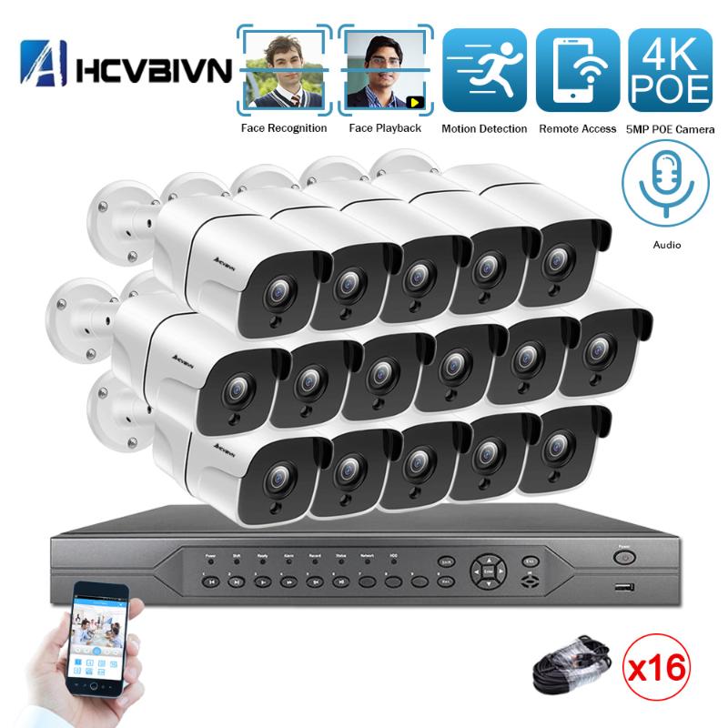 AHCVBIVN 4K Ultra HD POE CCTV Security NVR Kit 16CH H.265 With Audio In/outdoor Waterproof Video surveillance Camera kit
AHCVBIVN 4K Ultra HD POE CCTV Security NVR Kit 16CH H.265 With Audio In/outdoor Waterproof Video surveillance Camera kit