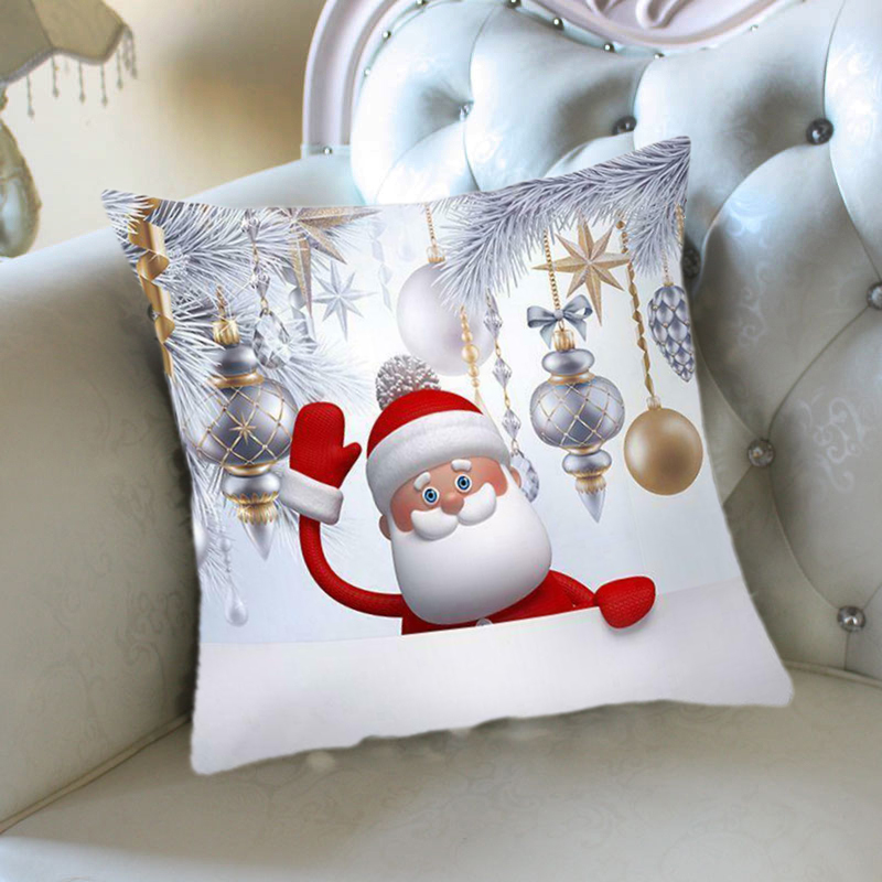 Cute Cartoon Christmas pillowcase Santa Claus Elk Throw Cushion Cover Sofa Chair Pillow Case Christmas Decoration For Home
Cute Cartoon Christmas pillowcase Santa Claus Elk Throw Cushion Cover Sofa Chair Pillow Case Christmas Decoration For Home