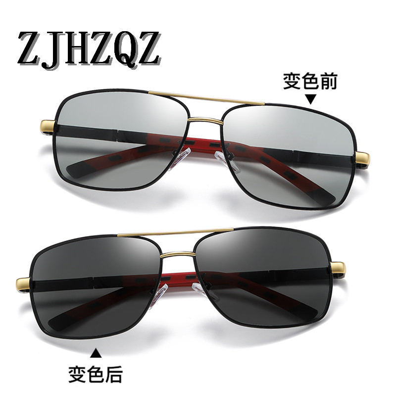 Aluminum Magnesium Polarized Photochromic Sunglasses Transition Chameleon Lens Pilot Round All weather Changing Driving Sunglass
Aluminum Magnesium Polarized Photochromic Sunglasses Transition Chameleon Lens Pilot Round All weather Changing Driving Sunglass