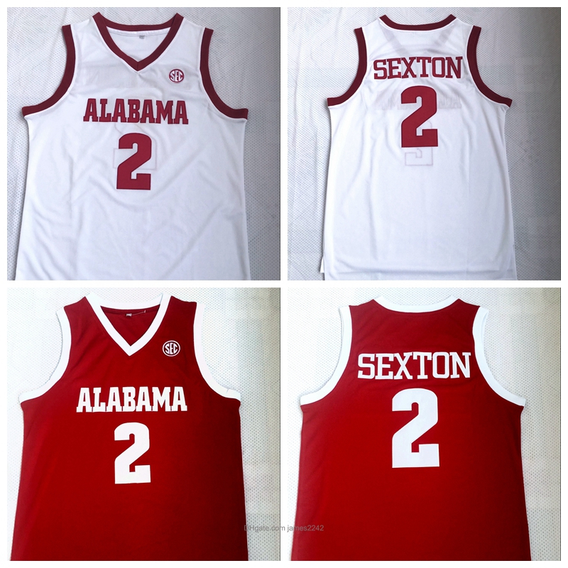 Mens Collin 2 Sexton College Jersey Alabama Crimson Tide Basketball Jerseys Home Red White Stitched Shirts S, 2#white
Mens Collin 2 Sexton College Jersey Alabama Crimson Tide Basketball Jerseys Home Red White Stitched Shirts S, 2#white