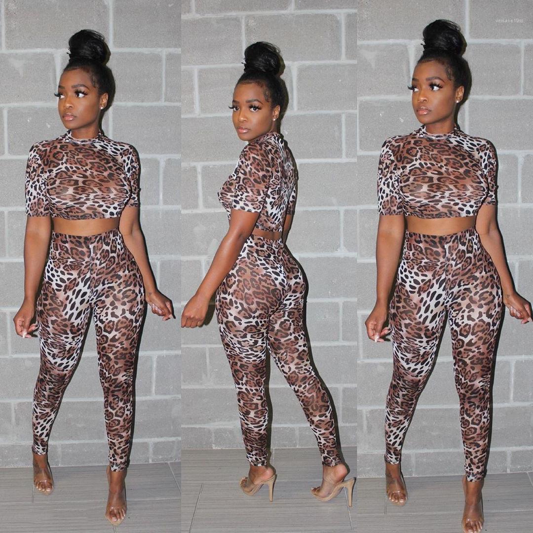 Designer Suits Sexy 3D Digital Print Short Sleeve Long Pants 2PCS Sets Females Clothing Leopard Print Womens
Designer Suits Sexy 3D Digital Print Short Sleeve Long Pants 2PCS Sets Females Clothing Leopard Print Womens
