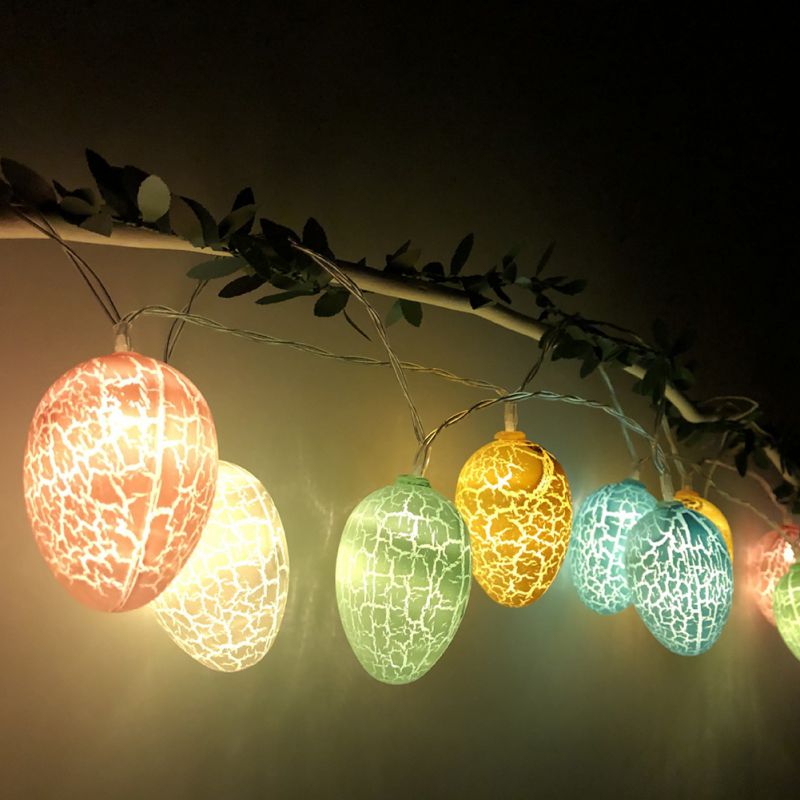 Easter Eggs String Lights Battery Operated LED Easter Eggs Shape String Lights Decorative Lamp For Day Party DecorationA1
Easter Eggs String Lights Battery Operated LED Easter Eggs Shape String Lights Decorative Lamp For Day Party DecorationA1