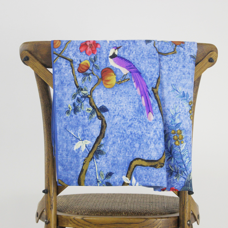 2021 Hair Wrap Head Scarf 130 Sauqre Silk Scarf Top Animal Printed Bandana Vintage Neck Foulard Femme Headwrap Versatile Accessory