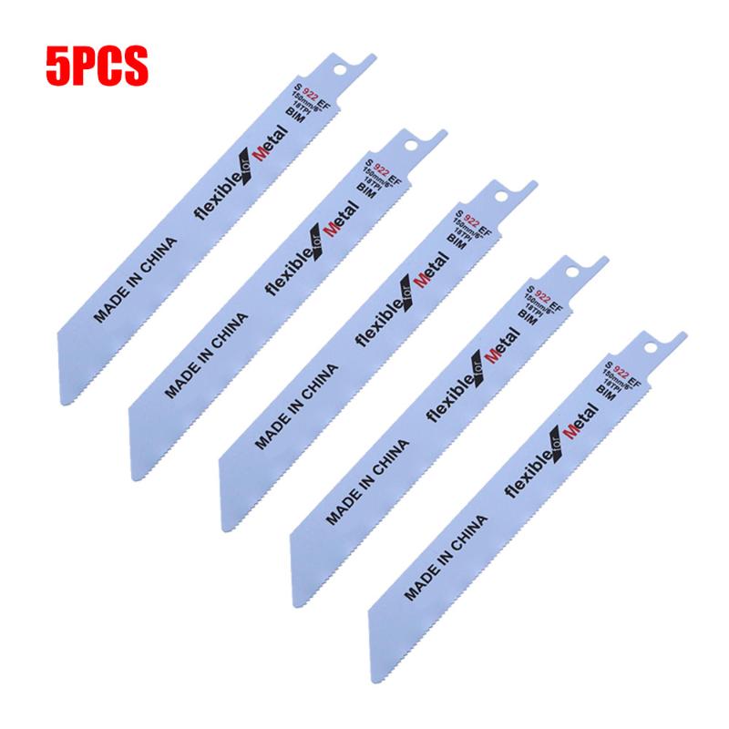 5Pcs Saw Blades Electric Reciprocating Saw Blades Cutters Woodworking Cutting Sheets High Quality
5Pcs Saw Blades Electric Reciprocating Saw Blades Cutters Woodworking Cutting Sheets High Quality
