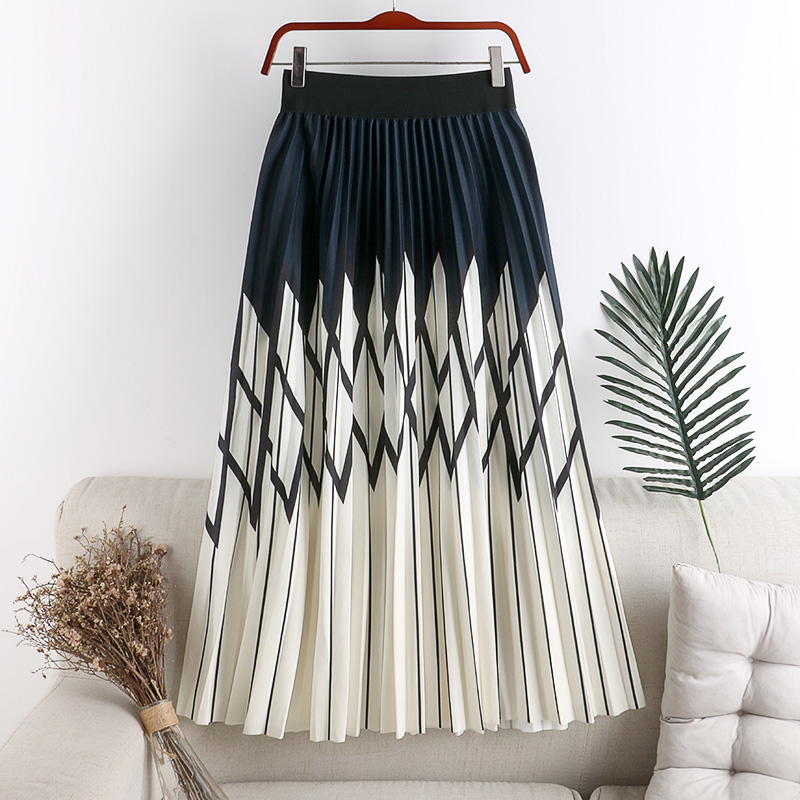 2020 New Summer Printing Pattern High Street European Style Plaid Women Skirts autumn A-line Mid-Calf Party Fashion Skirt, Black
2020 New Summer Printing Pattern High Street European Style Plaid Women Skirts autumn A-line Mid-Calf Party Fashion Skirt, Black