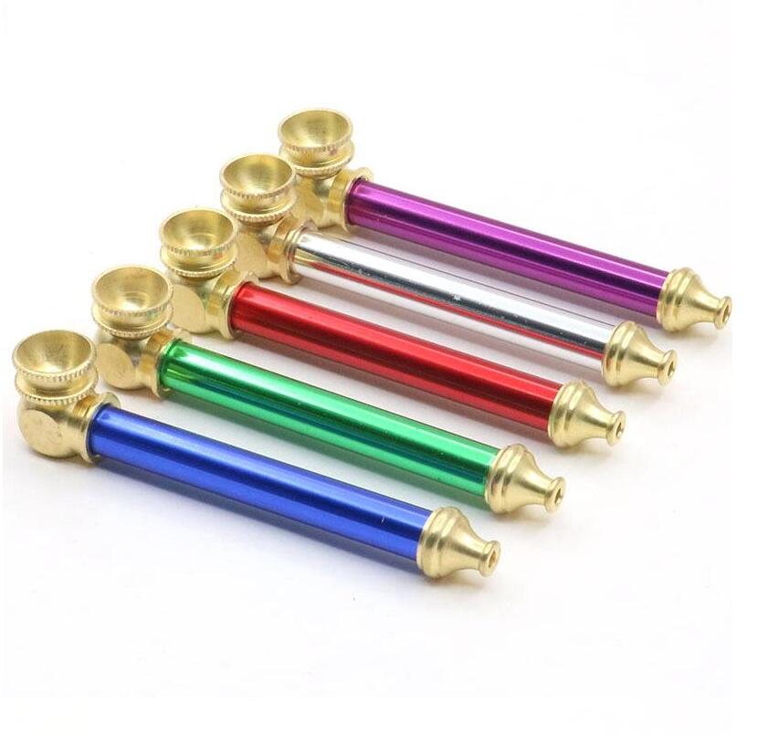 Smoking Pipes Metal Pipe Portable Copper Smoking Hand Pipes Mini Tobacco Smoke Filter Pipe Oil Burner Pipe Smoking Accessories LSK672
Smoking Pipes Metal Pipe Portable Copper Smoking Hand Pipes Mini Tobacco Smoke Filter Pipe Oil Burner Pipe Smoking Accessories LSK672