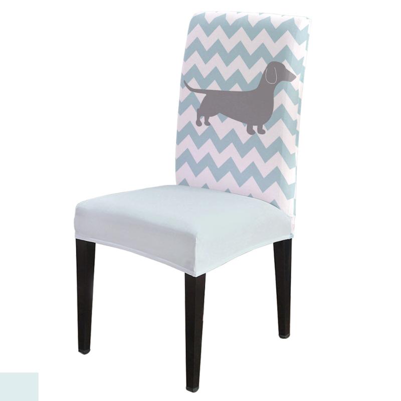 6/8Pcs Dachshund Dog Silhouette Dining Chair Cover Spandex Elastic Chair Slipcover Case Stretch for Wedding Hotel Banquet
6/8Pcs Dachshund Dog Silhouette Dining Chair Cover Spandex Elastic Chair Slipcover Case Stretch for Wedding Hotel Banquet