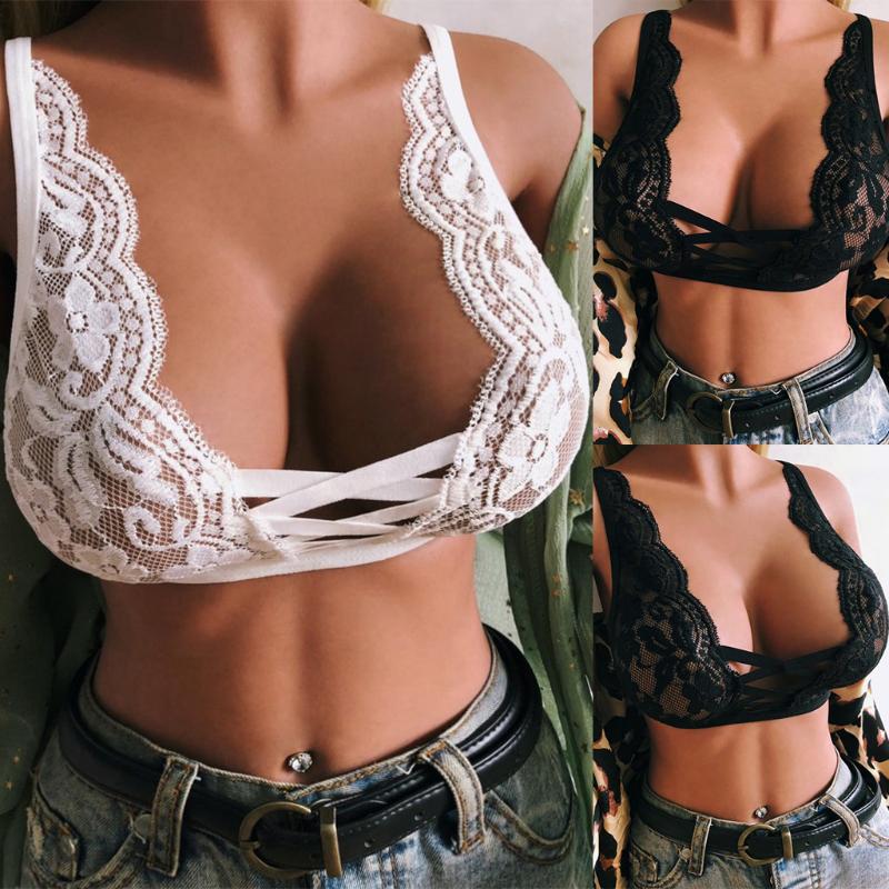 Sexy Lace Bras For Women Underwired Alluring Women Cage Bra Elastic Cage Bra Strappy Hollow Out Bustier Embroidery Lingerie, Black
Sexy Lace Bras For Women Underwired Alluring Women Cage Bra Elastic Cage Bra Strappy Hollow Out Bustier Embroidery Lingerie, Black