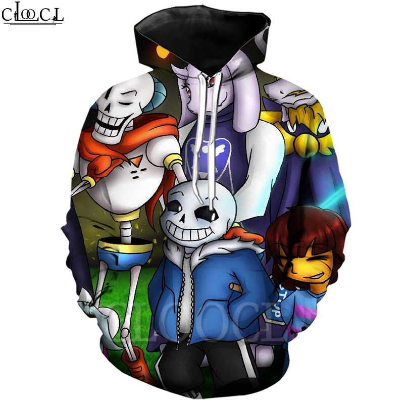 CLOOCL Classic Games Undertale Hoodie 3D Print Funny Hooded Coat Sweatshirt Men Clothing Long Sleeve Unisex Hot Selling Couples Pullovers, Hoodie 1
CLOOCL Classic Games Undertale Hoodie 3D Print Funny Hooded Coat Sweatshirt Men Clothing Long Sleeve Unisex Hot Selling Couples Pullovers, Hoodie 1