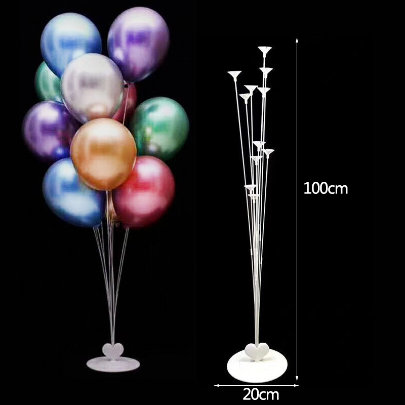 70-100cm 7/11 Tubes Balloon Stand Column Base Stickers Holder Ballon Accessories Wedding Birthday Baby Shower Party Table Decor
70-100cm 7/11 Tubes Balloon Stand Column Base Stickers Holder Ballon Accessories Wedding Birthday Baby Shower Party Table Decor