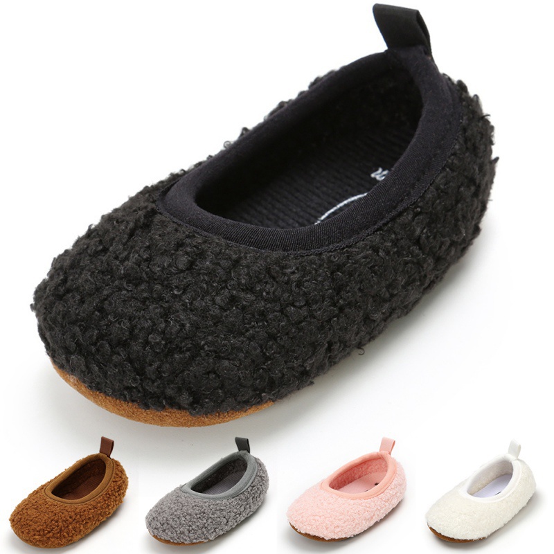 Infant Toddler First Walkers Soft Sole Slip on Shoes Crib Shoes Warm Solid Color Footwear for Newborns -18M, White
Infant Toddler First Walkers Soft Sole Slip on Shoes Crib Shoes Warm Solid Color Footwear for Newborns -18M, White