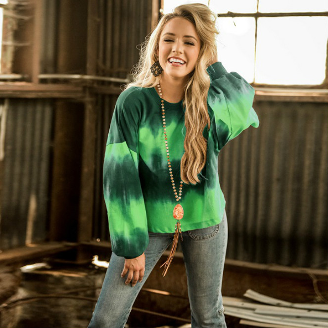 Fashion T-shirt Women Casual Crew Neck Loose Long Lantern Sleeve Girls Print Contrast Color Tops 2020 Autumn Comfortable Hot Sell, Green
Fashion T-shirt Women Casual Crew Neck Loose Long Lantern Sleeve Girls Print Contrast Color Tops 2020 Autumn Comfortable Hot Sell, Green