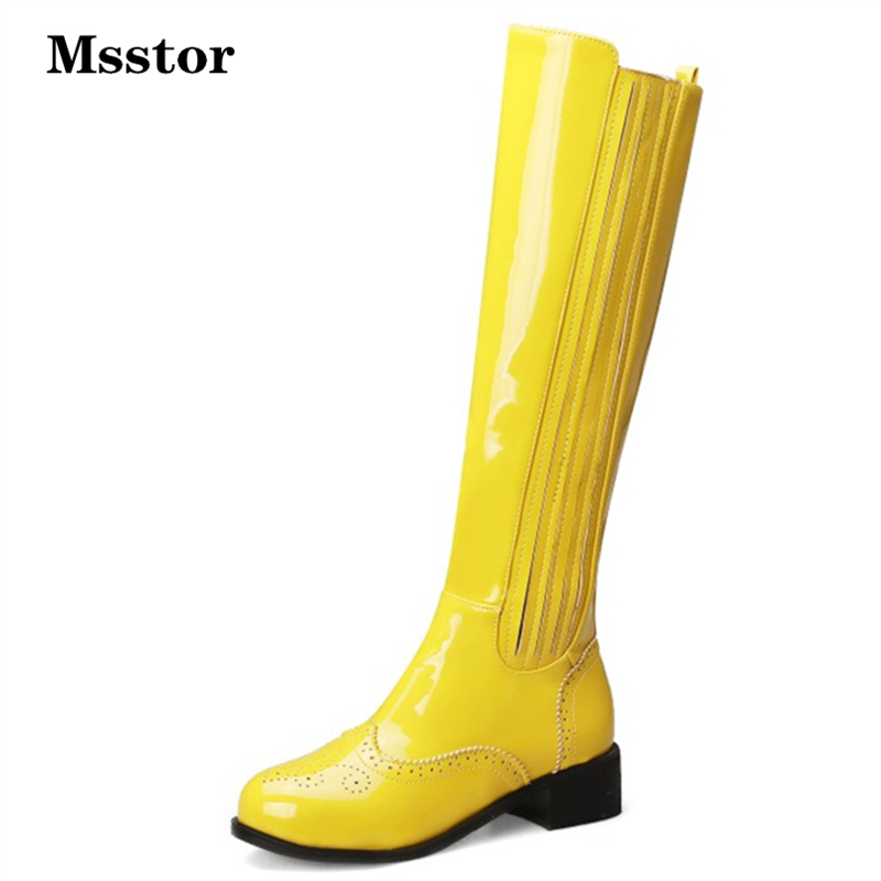 Yellow Hollow Women High Boots Patent Leather Casual Concise Round Toe Winter Women Boots Fashion Square Heel Zipper Ladies Boot, Black
Yellow Hollow Women High Boots Patent Leather Casual Concise Round Toe Winter Women Boots Fashion Square Heel Zipper Ladies Boot, Black