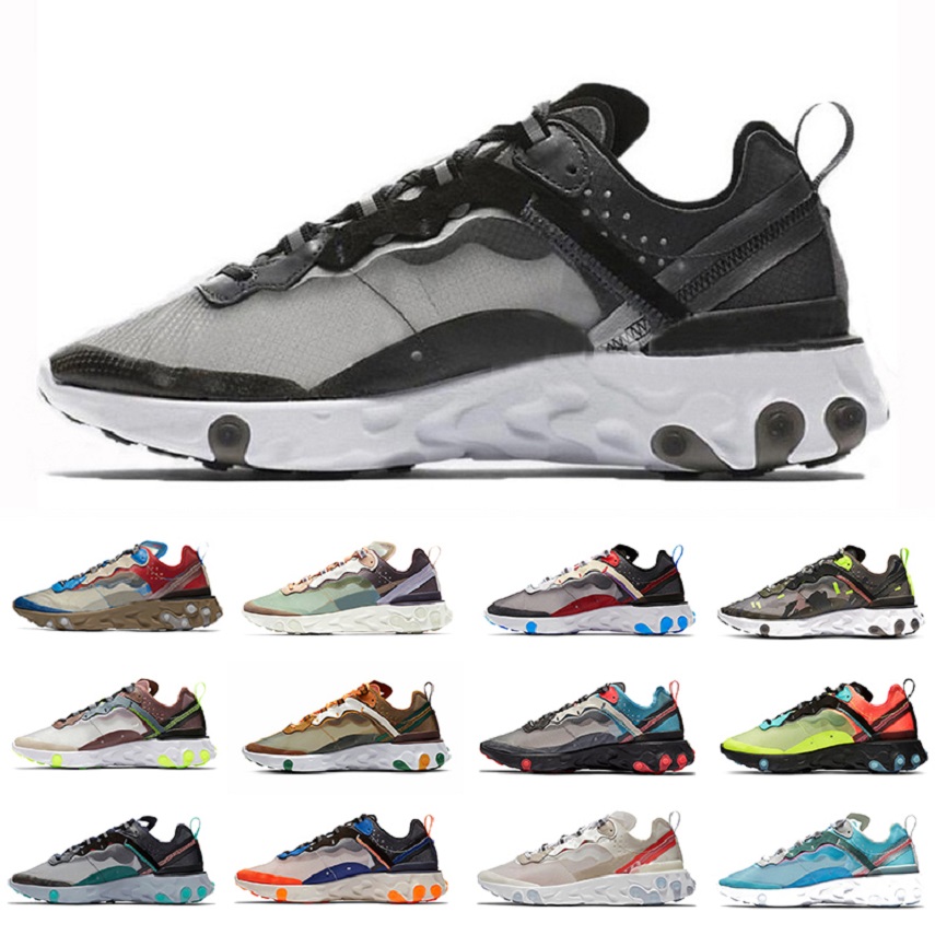 2020 UNDERCOVER X React element 87 Mens running shoes React 87s Desert Sand Camo Sail Blue Chill men women trainer sports sneakers US5.5-11, Color#15
2020 UNDERCOVER X React element 87 Mens running shoes React 87s Desert Sand Camo Sail Blue Chill men women trainer sports sneakers US5.5-11, Color#15