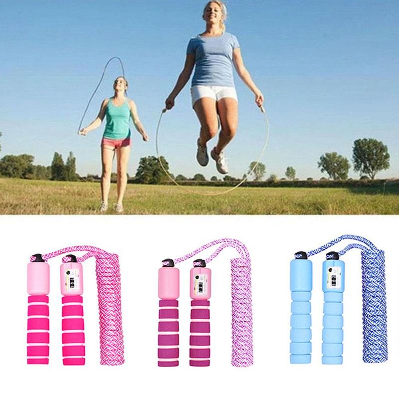 1Pcs Adjustable Skipping Rope Counting Skipping Exercise Fast Speed Jump Skip Rope Sports Fitness
1Pcs Adjustable Skipping Rope Counting Skipping Exercise Fast Speed Jump Skip Rope Sports Fitness