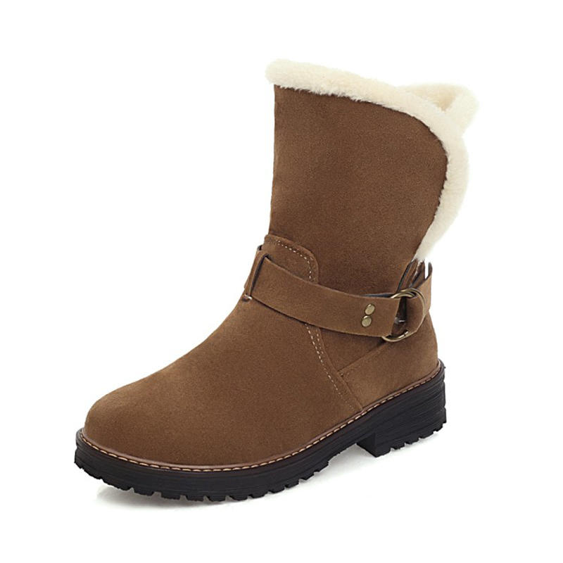 New Flock Ankle Boots Womens snow boots Warm Winter Square Heelnon-slip shoes Womans Fashion Platform shoes 2020 hot Free shipp, Black
New Flock Ankle Boots Womens snow boots Warm Winter Square Heelnon-slip shoes Womans Fashion Platform shoes 2020 hot Free shipp, Black