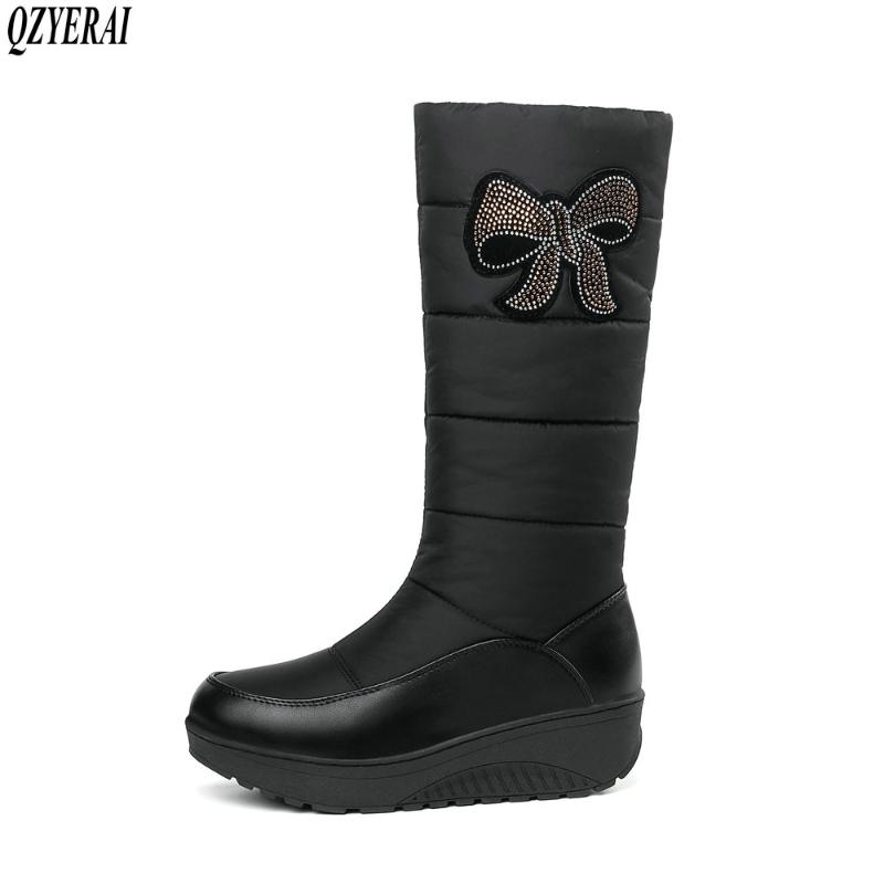 QZYERAI 2020 hot sale winter new fashion warm female boots snow down boots waterproof comfortable warm female shoes size 34-44, Black
QZYERAI 2020 hot sale winter new fashion warm female boots snow down boots waterproof comfortable warm female shoes size 34-44, Black