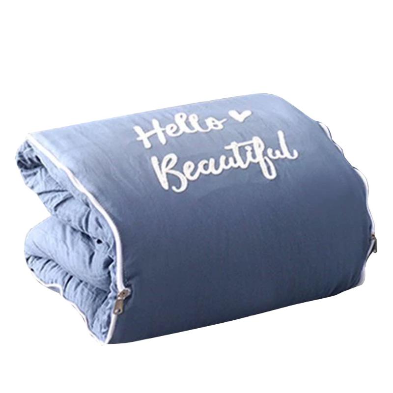 Quilt Cushion Pillow Bedroom Hotel Winter Comfortable Soft Home Textile Cotton Blanket
Quilt Cushion Pillow Bedroom Hotel Winter Comfortable Soft Home Textile Cotton Blanket