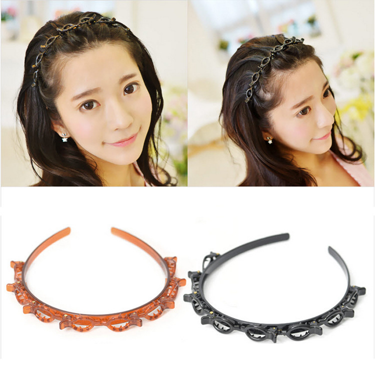 MOFLO Fashion Designer Multi-layer Hollow Woven Headband Press Hair Band Hairdressing Tools for Girls, Others
MOFLO Fashion Designer Multi-layer Hollow Woven Headband Press Hair Band Hairdressing Tools for Girls, Others
