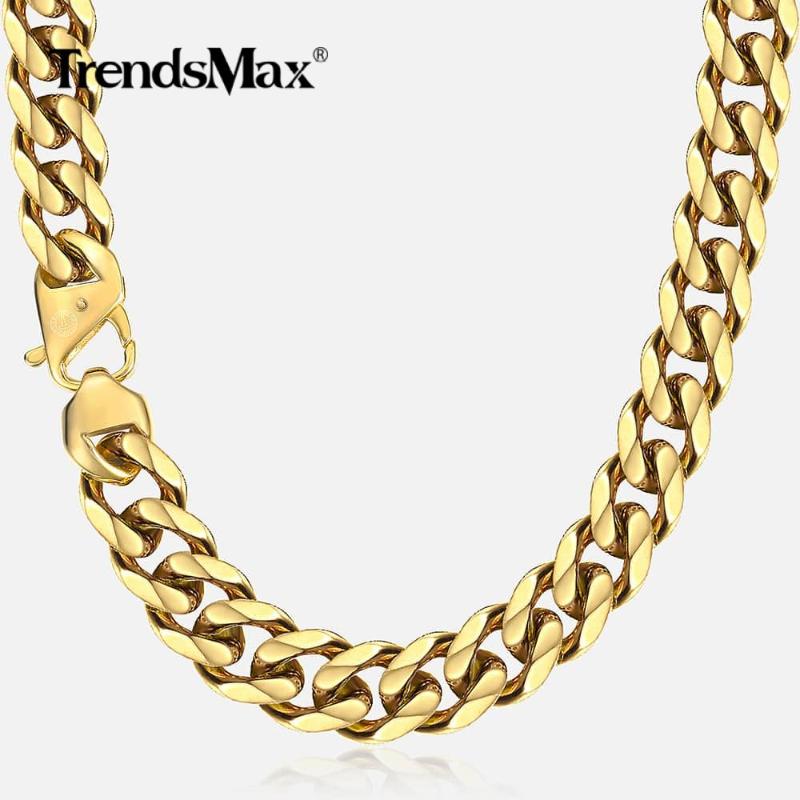 20-24inch Mens Necklaces 316L Stainless Steel Curb 15mm Link Chain Heavy Necklace for Men Jewelry for Male New Arrival HHN113
20-24inch Mens Necklaces 316L Stainless Steel Curb 15mm Link Chain Heavy Necklace for Men Jewelry for Male New Arrival HHN113