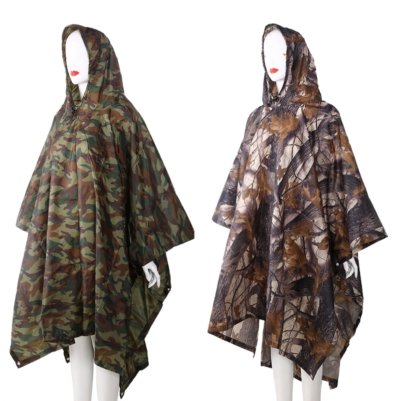 3in1 Outdoor Camping Backpack Rain Cover Poncho Coat Camouflage Tent Awning Mat
3in1 Outdoor Camping Backpack Rain Cover Poncho Coat Camouflage Tent Awning Mat