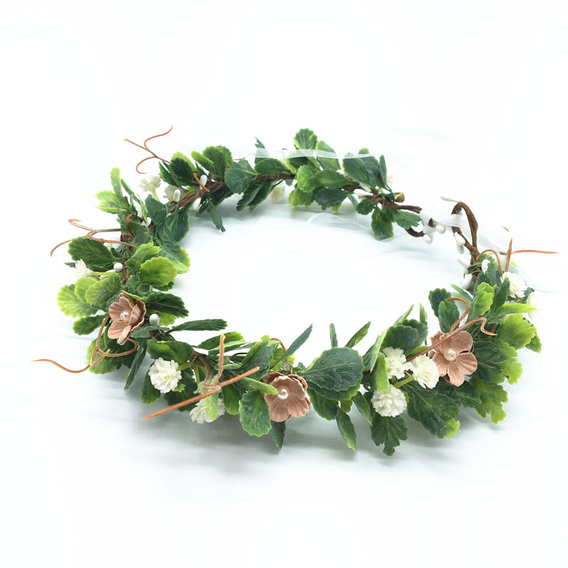 Small Leather Flowers Wreath Crowns Headband Women Hair Accessories Headdress Girl Floral Garlands Wedding Party Floral Headwear, Picture color
Small Leather Flowers Wreath Crowns Headband Women Hair Accessories Headdress Girl Floral Garlands Wedding Party Floral Headwear, Picture color