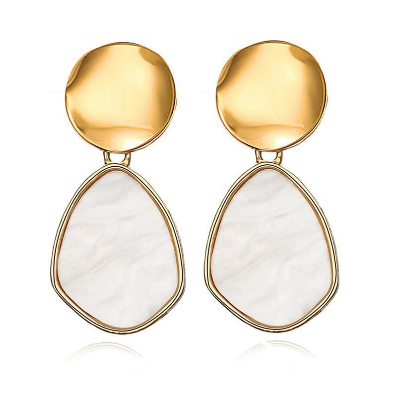 Creative Retro Irregular Brincos Statement Jewelry Simple Acrylic Women Earrings Geometric Pendant Earrings Lover Gift
Creative Retro Irregular Brincos Statement Jewelry Simple Acrylic Women Earrings Geometric Pendant Earrings Lover Gift