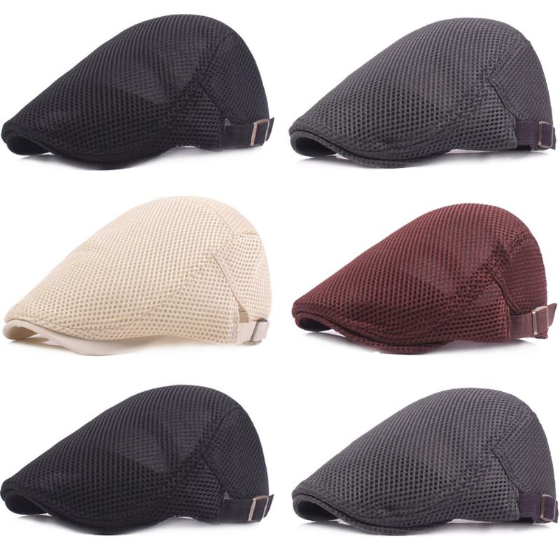 Men Summer Mesh Cabbie Ivy Driving Flat Hat Newsboy Golf Beret Hunting Cap HATCS0501, White
Men Summer Mesh Cabbie Ivy Driving Flat Hat Newsboy Golf Beret Hunting Cap HATCS0501, White