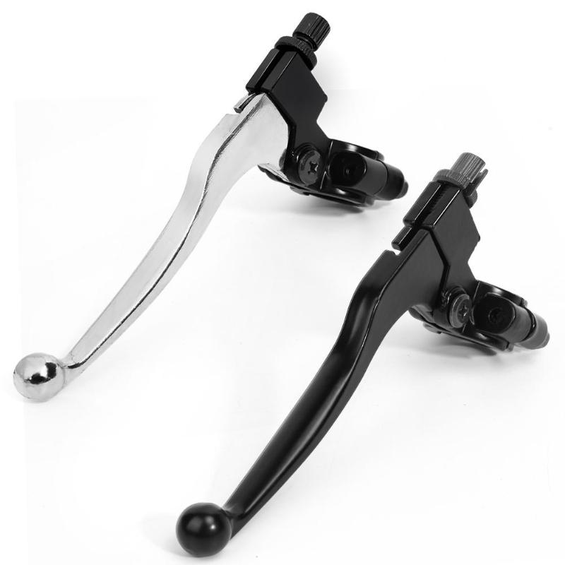 Aluminum Left 7/8 Inch Handlebar Clutch Lever for Pit Dirt Bike Motorcycle ATV With Standard 22mm Handlebars Black Silver
Aluminum Left 7/8 Inch Handlebar Clutch Lever for Pit Dirt Bike Motorcycle ATV With Standard 22mm Handlebars Black Silver