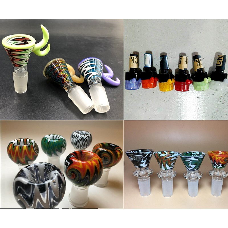 8 Style Colorful Glass Bowl 14mm 18mm Male Joint Wig Wag Colored Smoking Bong Bowls for Bongs Hookahs Water Pipes Dab Oil Rigs
8 Style Colorful Glass Bowl 14mm 18mm Male Joint Wig Wag Colored Smoking Bong Bowls for Bongs Hookahs Water Pipes Dab Oil Rigs