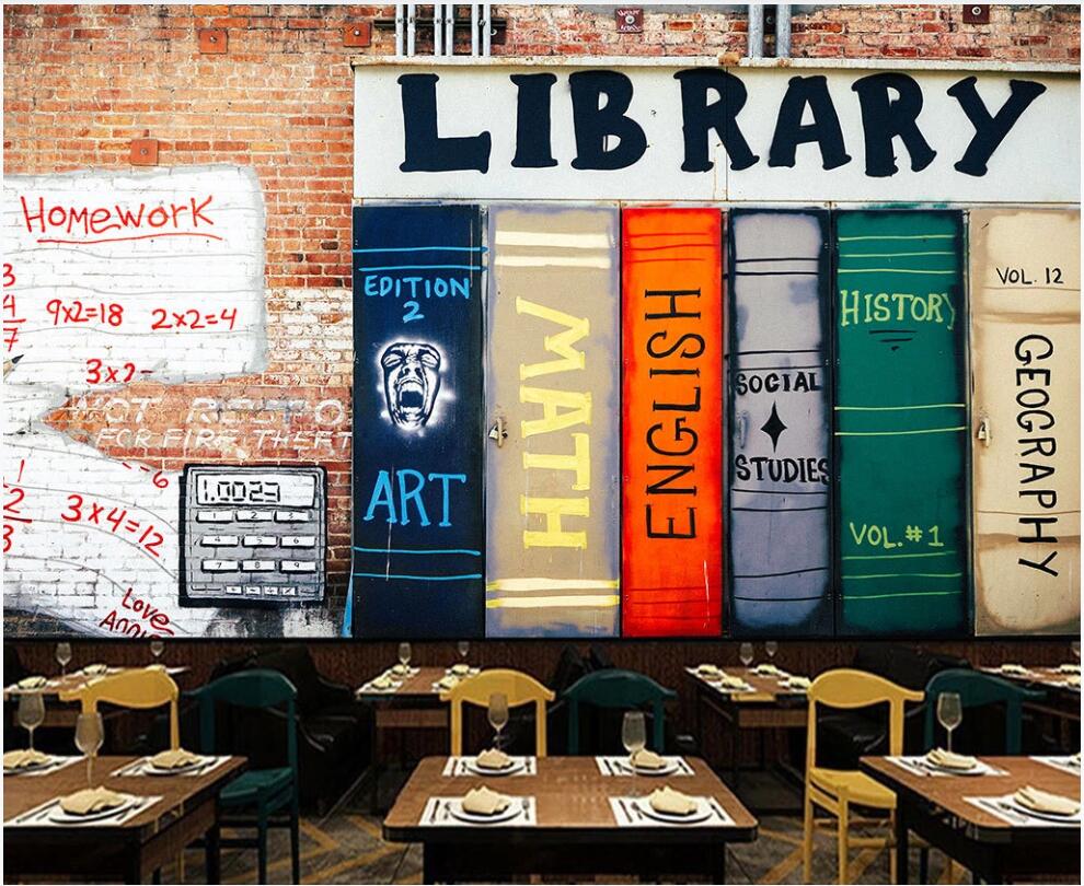 3d wallpaper custom photo mural Hand painted graffiti books brick walls background home decor 3d wall murals wallpaper for living room, Non-woven wallpaper
3d wallpaper custom photo mural Hand painted graffiti books brick walls background home decor 3d wall murals wallpaper for living room, Non-woven wallpaper
