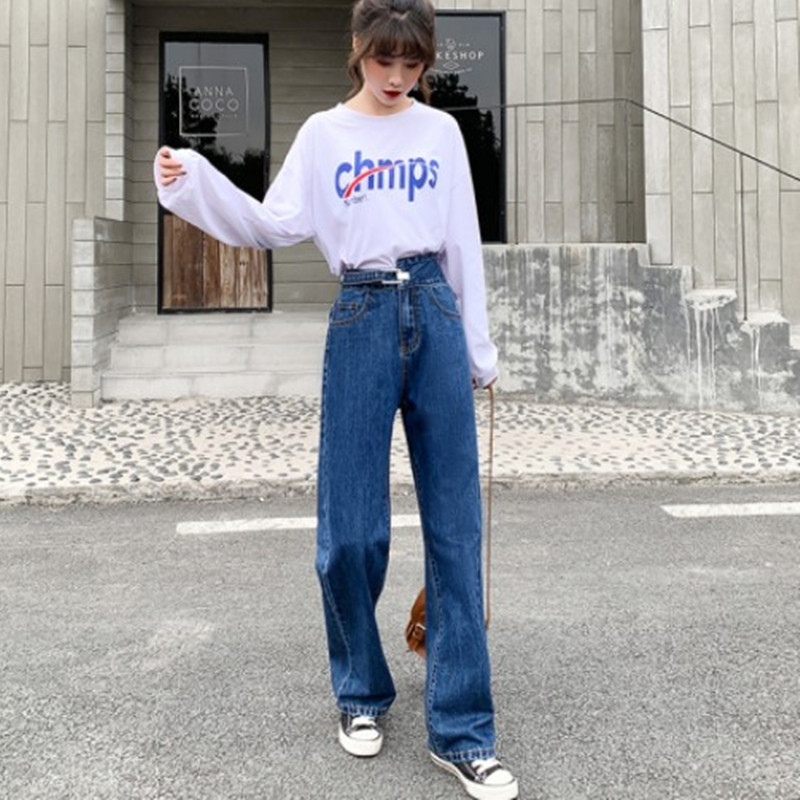 Blackday Woman Jeans High Waist Grey Jeans Autumn Winter For Clothes Wide Leg Denim Clothing Blue Streetwear Fashion Vintage Pants, Gray
Blackday Woman Jeans High Waist Grey Jeans Autumn Winter For Clothes Wide Leg Denim Clothing Blue Streetwear Fashion Vintage Pants, Gray