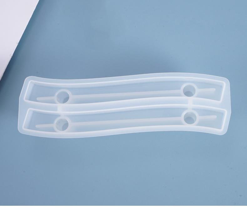 Silicone Resin Tray Handle Molds Resin Fruit Tray Making Fruit Plate Handle Molds Epoxy Resin Crafts