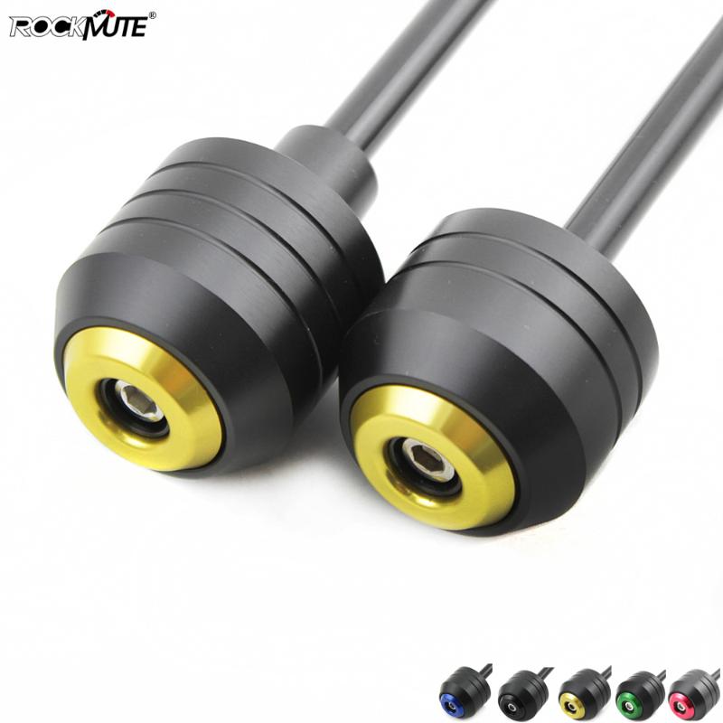 Axle Fork Falling Pad For MT-09 FZ-09 2020 Front Rear Motorcycle POM Wheel Slider Crash Protector