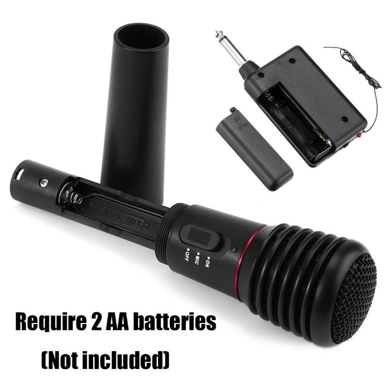 

2-in-1 Professional Wired Wireless Handheld Microphone Dynamic Cordless Mic For Ktv Karaoke Party Recording Speaking Stage Gift